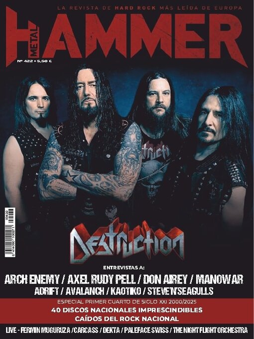 Title details for Metal Hammer by CONNECOR REVISTAS S.L. - Available